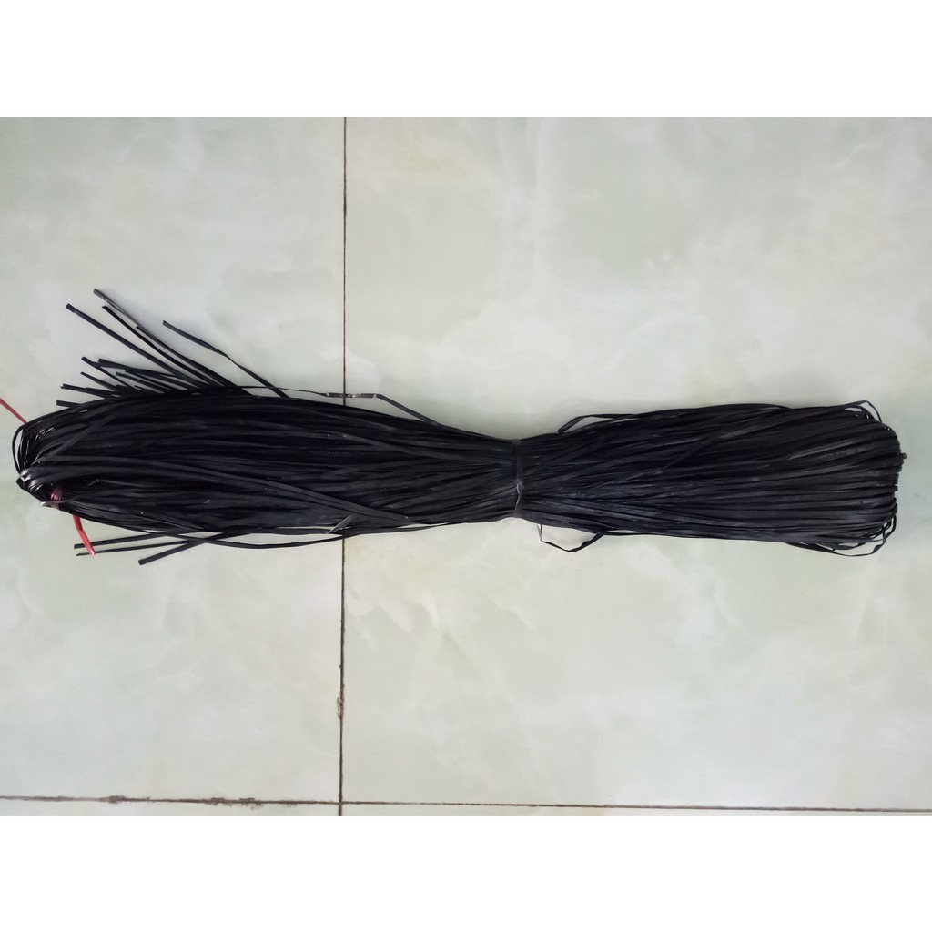 1 BÓ DÂY NILON ĐEN BẢN LỚN - Chỉ 11k khi mua từ 20 sản phẩm