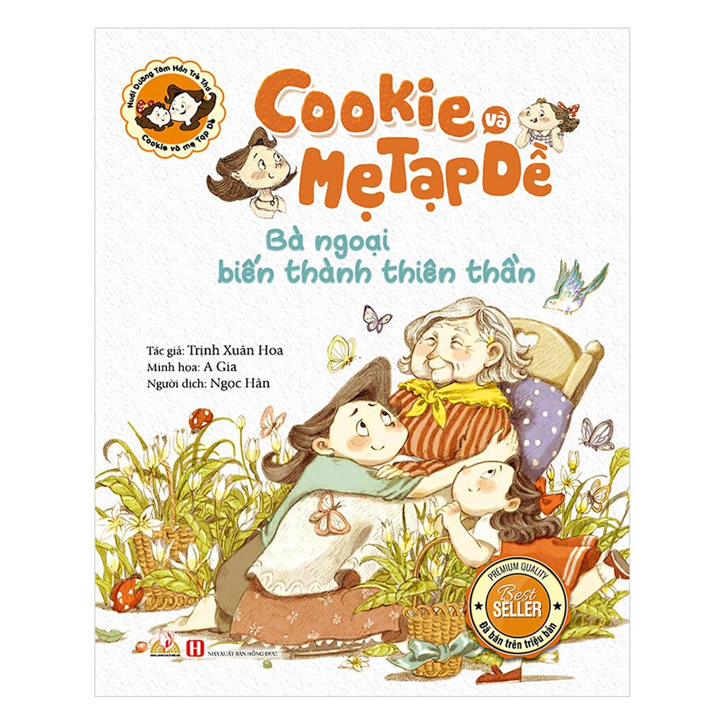 Sách - Cookie Và Mẹ Tạp Dề - Bà Ngoại Biến Thành Thiên Thần