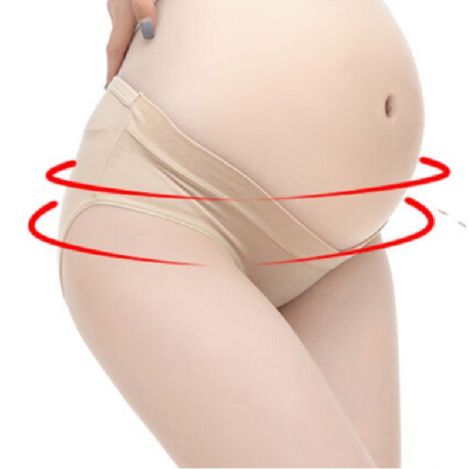 Quần lót bầu cạp chéo 100% cotton ( &lt;70kg)