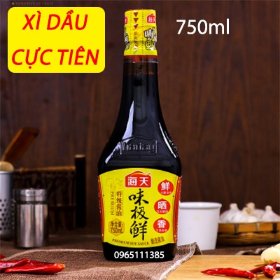 Xì Dầu Cực Tiên Hải Thiên 750ml