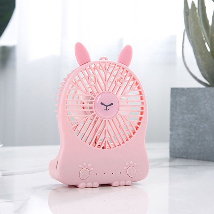 Quạt sạc cầm tay mini 3 tốc độ Small Fan đáng yêu