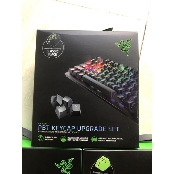 Bộ nút bàn phím cơ Razer PBT Keycap Upgrade Set - Hàng chính hãng