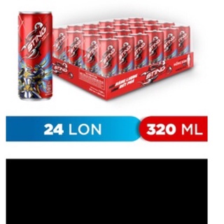 Thùng 24 lon nước tăng lực sting dâu đỏ (330ml x 24 lon)