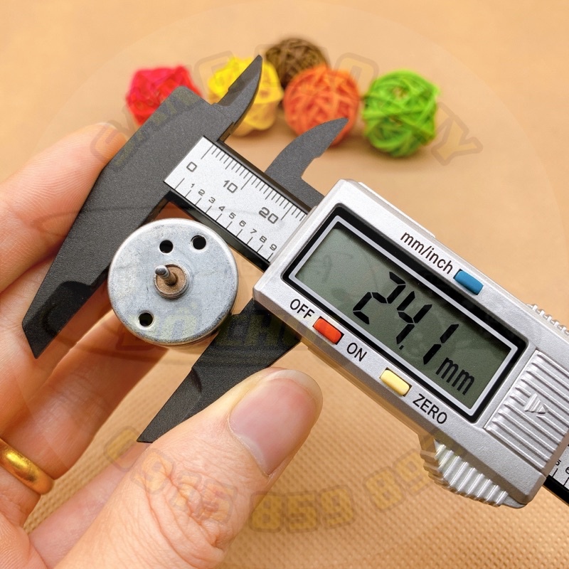 Động cơ 370 DC12V ~ 24V tốc độ chậm, hoạt động êm ái. Thích hợp DIY dụng cụ điện cầm tay