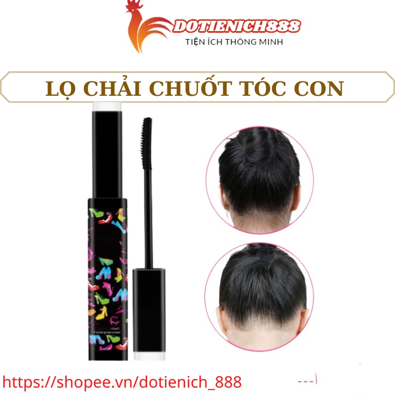 Lọ mascara vuốt tóc thần thánh, Chuốt tóc con , Chải tóc con vào nếp gọn gàng