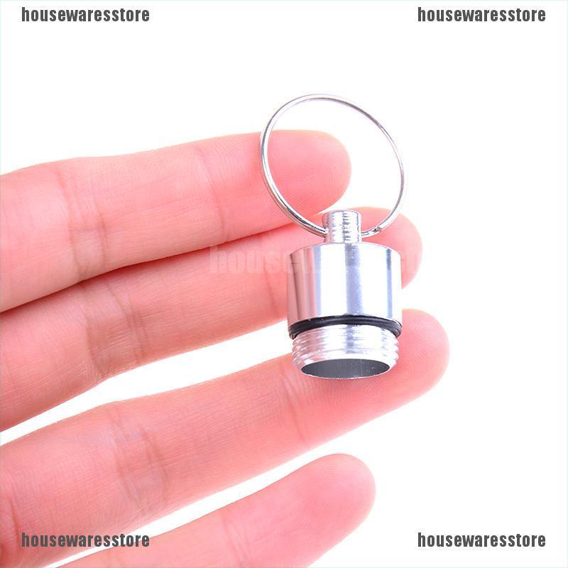 Bộ 2 Hộp Đựng Thuốc Bằng Nhôm Chống Thấm Nước Kèm Chìa Khóa Tiện Dụng