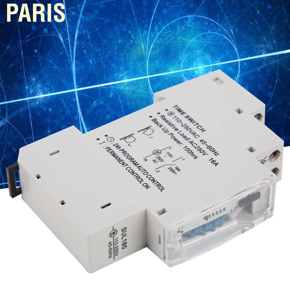 Paris 24‑Hour Time Switch High Accuracy Automatic Timer with Indicator Light | BigBuy360 - bigbuy360.vn