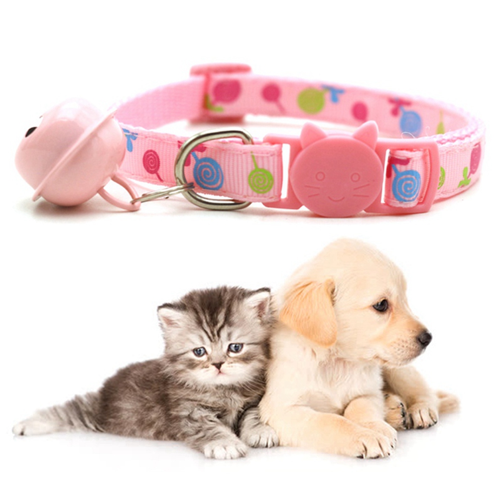 Vòng Cổ Gắn Chuông Dễ Thương Cho Thú Cưng