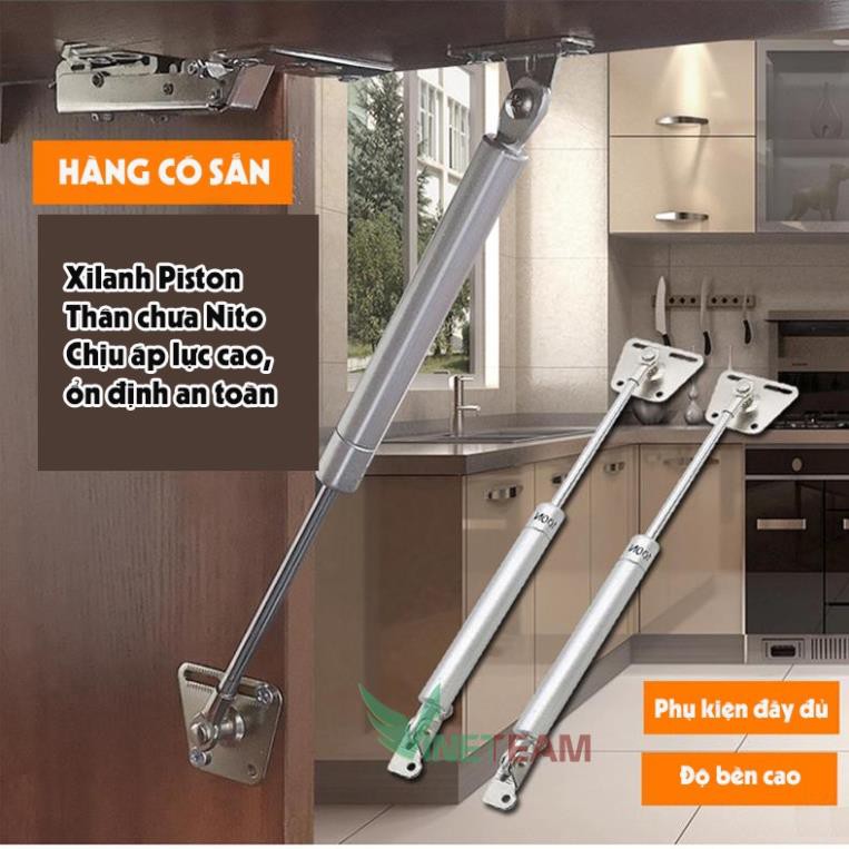 Thanh Chống Thủy Lực, Tay Nâng Thủy Lực Cho Cánh Cửa Tủ Cửa Lật Tự Động 5.0 loại 100N -DC4129