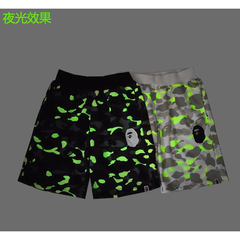 Quần short cotton in họa tiết thời trang unisex giản dị