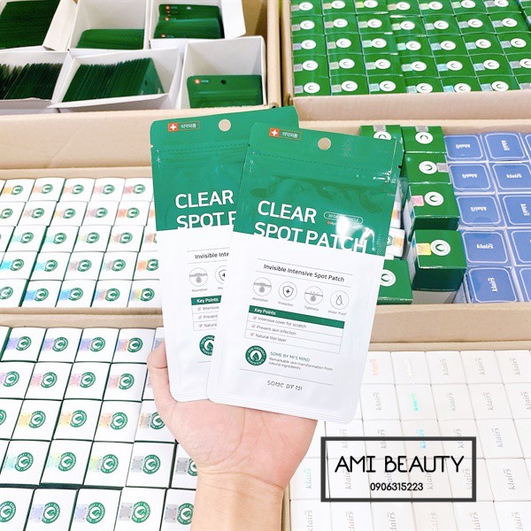 Miếng Dán mụn Some By Mi Clear Spot Patch (gồm 18 miếng tròn)