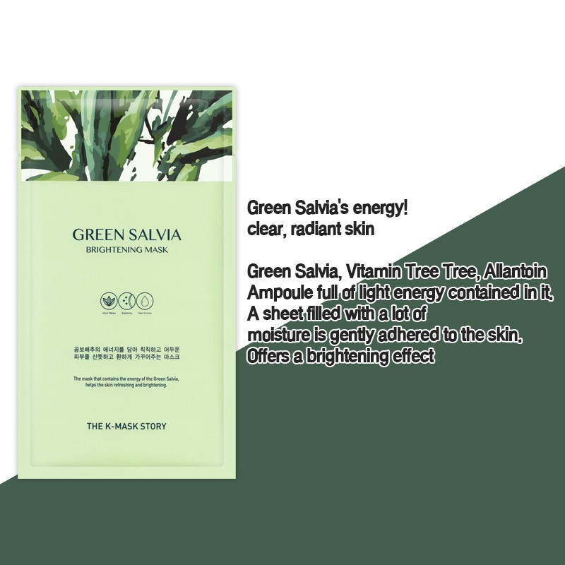 Set 10 mặt nạ The K-Mask Story Hàn Quốc giúp dưỡng ẩm/làm sáng/làm mịn da tùy chọn