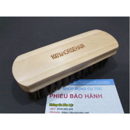 Chổi Phủi Tóc Barber Lông Ngựa 100%. Dụng Cụ Phủi Tóc Cao Cấp Cán Gỗ.(Ảnh thật)