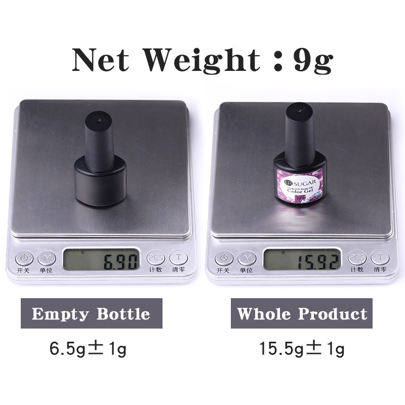 UR SUGAR Gel sơn móng tay Ur sugar 7.5ml màu sắc lấp lánh xinh xắn đẹp mắt