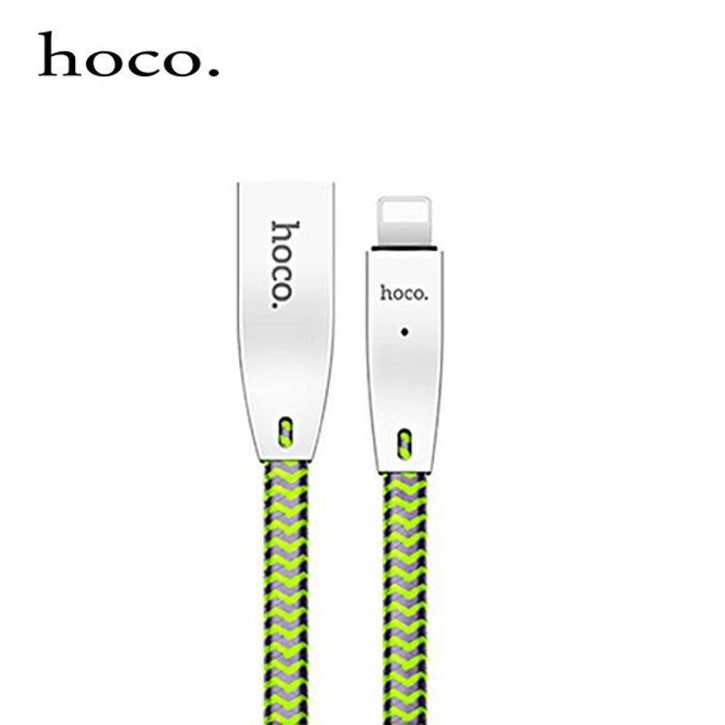 Cáp Sạc HOCO U11 Cho IPhone IPad Chống Đứt Đèn Led ,tự ngắt khi sạc đầy pin chống chai pin