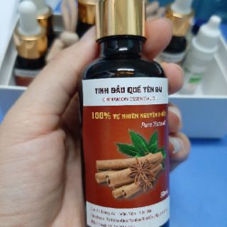 Tinh dầu quế Yên Bái nguyên chất lọ 50ml