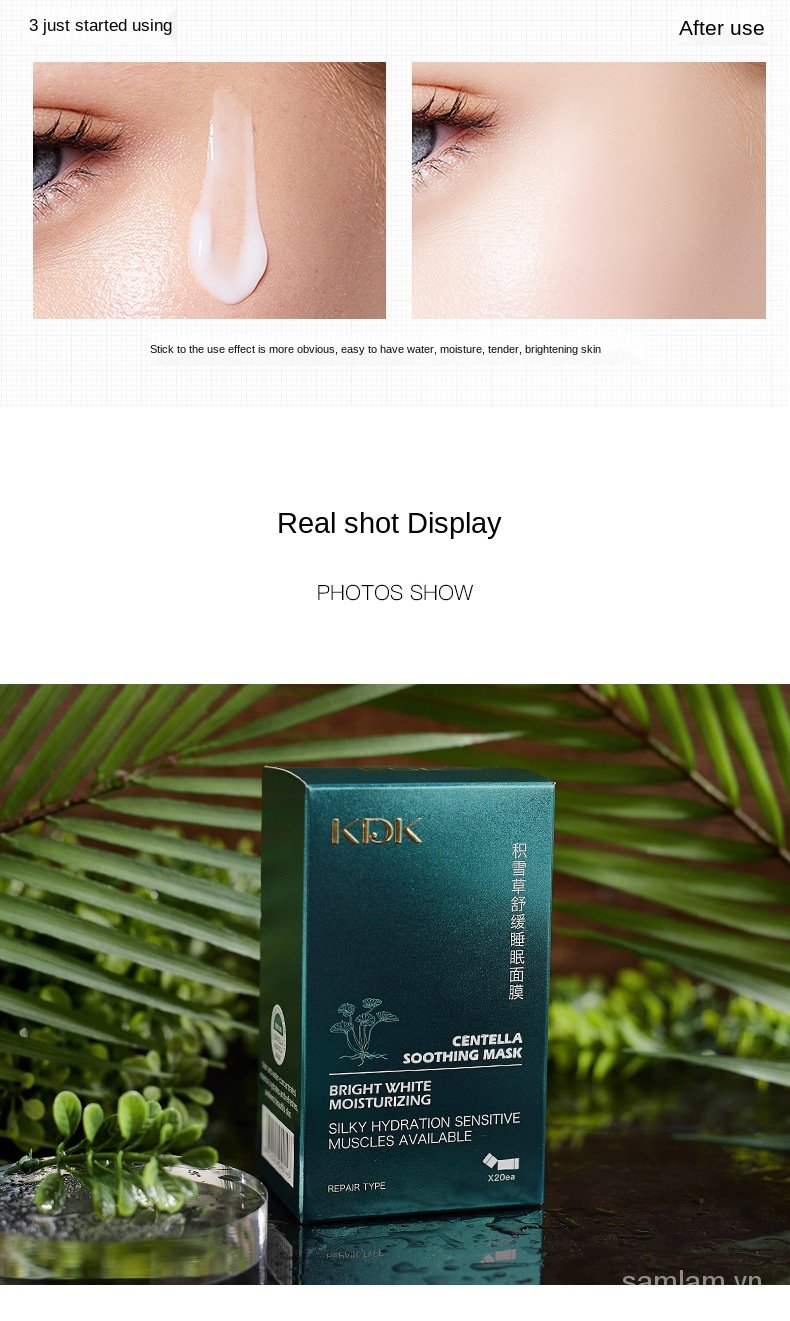 Mặt Nạ Ngủ Dưỡng Ẩm Chăm Sóc Ban Đêm Làm Trắng Da Hiệu Quả | BigBuy360 - bigbuy360.vn