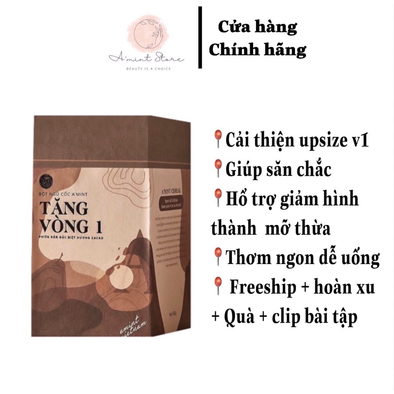 AMINT CACAO -TĂNG VÒNG 1 + (CẨM NANG &amp; )