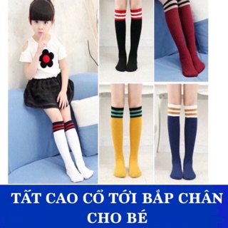 Tất len cao cổ tới bắp chân cho bé gái