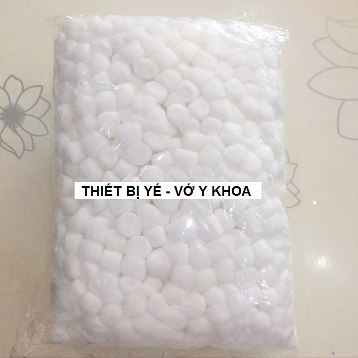 Bông gòn viên Quick Nurse gói 500g
