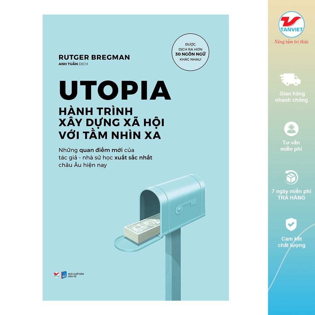 Sách - UTOPIA Hành Trình Xây Dựng Xã Hội Với Tầm Nhìn Xa