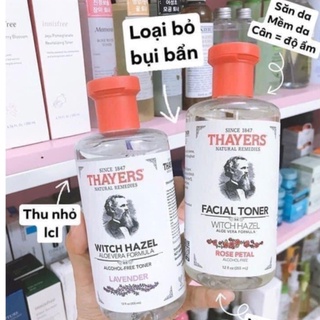 Toner không cồn Thayer Rose Petal