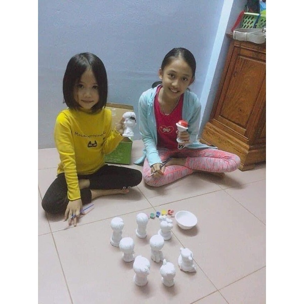 BỘ 10 TÔ TƯỢNG KÈM MÀU TÔ