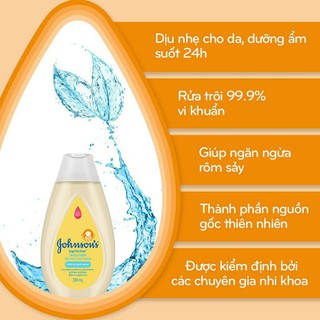 VB. Sữa tắm gội Johnson Baby 200ml < Bé Sơ Sinh>