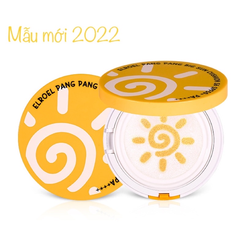 Kem chống nắng dạng cushion Elroel Pang pang Big Sun  minisize 8g