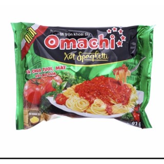 Mì trộn spaghetti omachi 91g