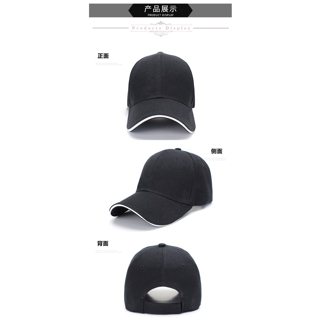 Baseball Cap Custom Duck Cap Advertising Cap Men And Women Custom Summer Sun Fasted Tourist Cap Embroidery Logo Printing