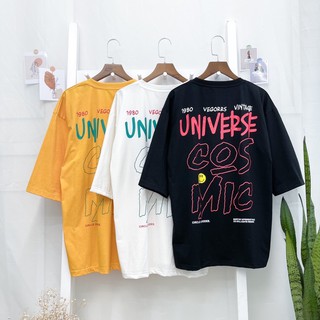 Áo thun phông tay lỡ form rộng UNIVERSE Unisex