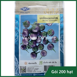 Hạt giống cà pháo tím Thái Lan gói 200 hạt