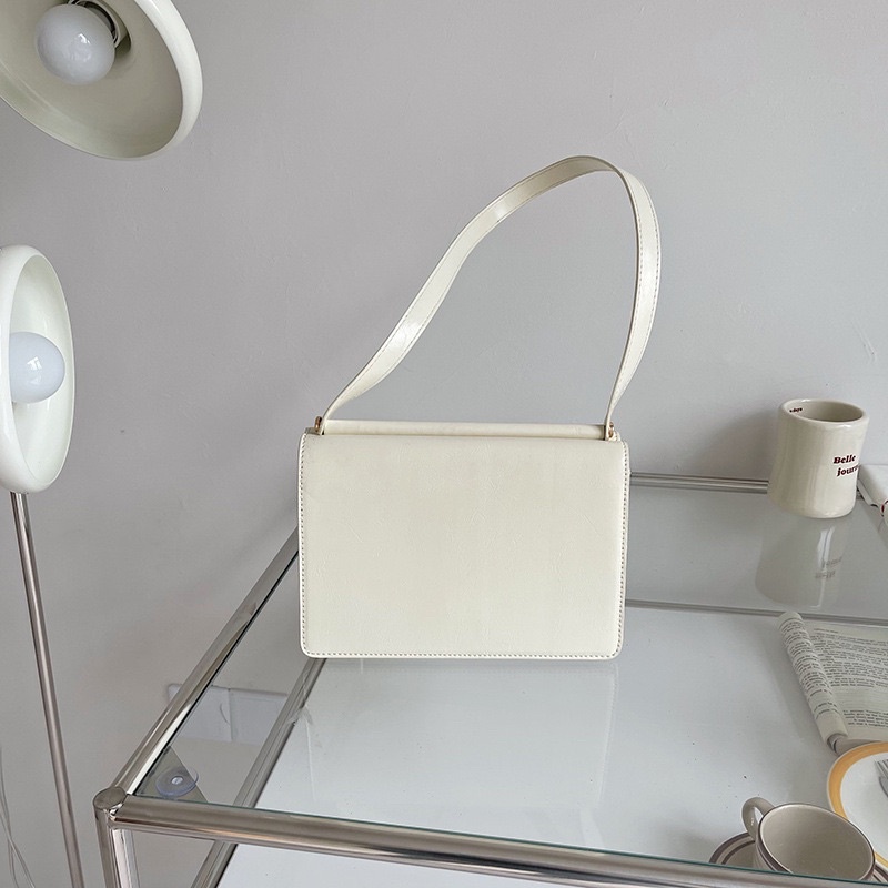 SẴN Túi Xách Nữ Bằng Da Đeo Vai Phong Cách Retro HyVa