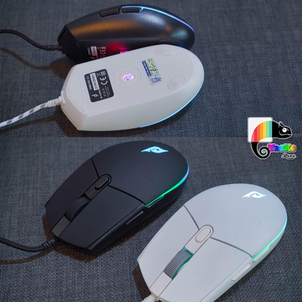 Chuột chơi game E-Dra EM6102 Ver 2, Led RGB Chính hãng, BH 24 Tháng Toàn Quốc - Gaming Mouse Edra 6102 RGB Led