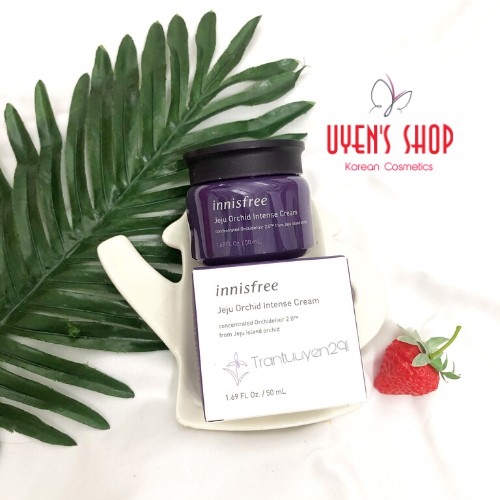 Kem dưỡng chống lão hóa Innisfree Jeju Orchid intense Cream 50Ml