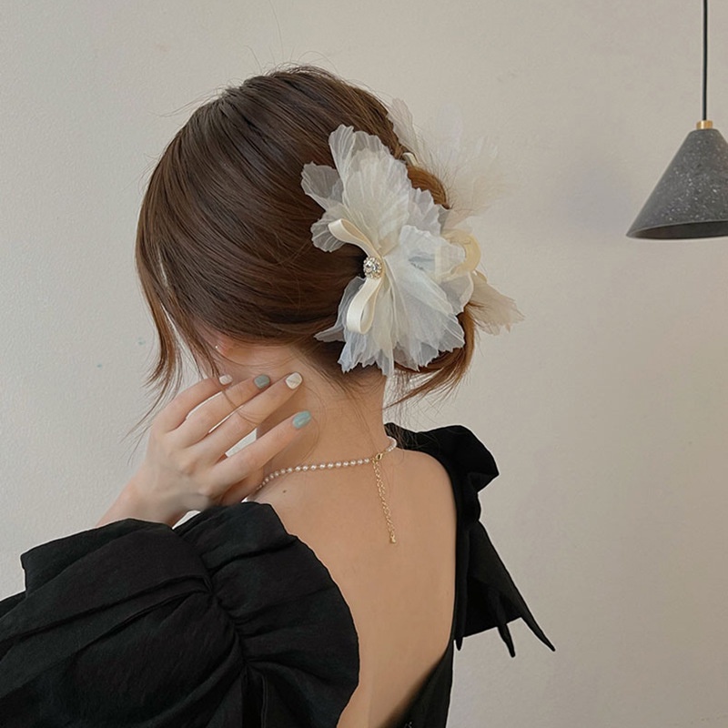 Kẹp Tóc Hình Cánh Hoa Lưng Phong Cách Hàn Quốc 2022