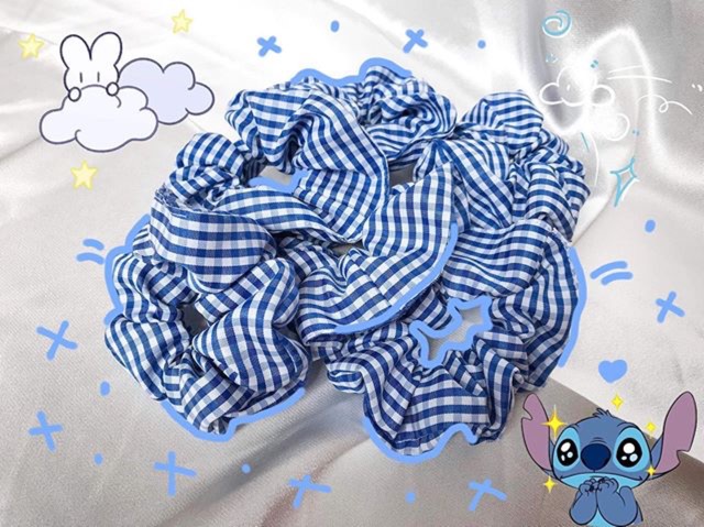 💧 SCRUNCHIES CARO BUỘC TÓC 🦕