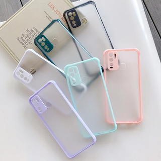 Ốp Điện Thoại Trong Mờ Chống Rơi Bảo Vệ Camera Cho Vivo V20 Se 20 X60 Pro
