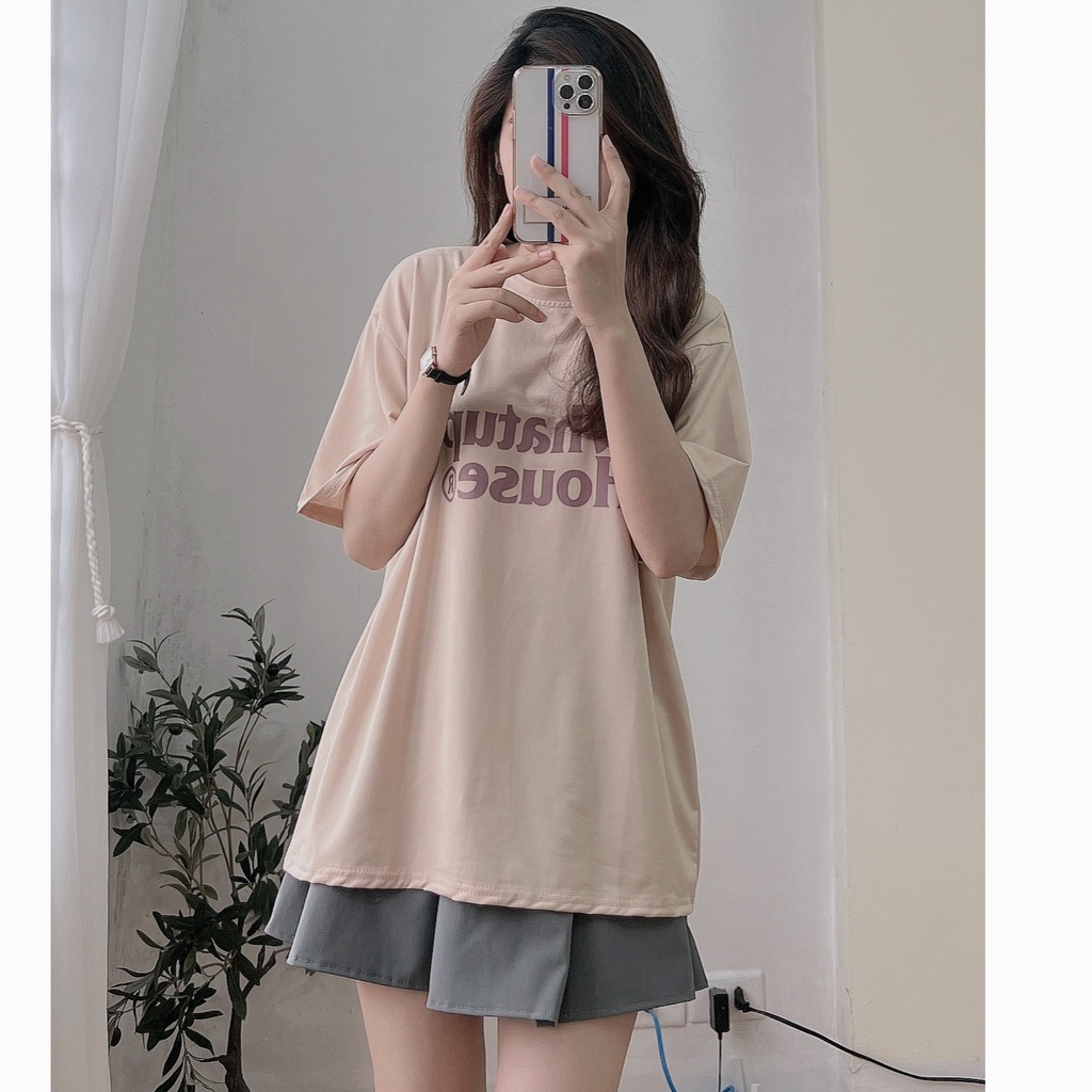 Áo Thun Whatup Form Rộng PEONYB Unisex [FREESHIP] 🌸 Phông tay lỡ nữ in chữ vintage đẹp, pull cộc 3158 cá tính Ulzzang 🌸 | BigBuy360 - bigbuy360.vn