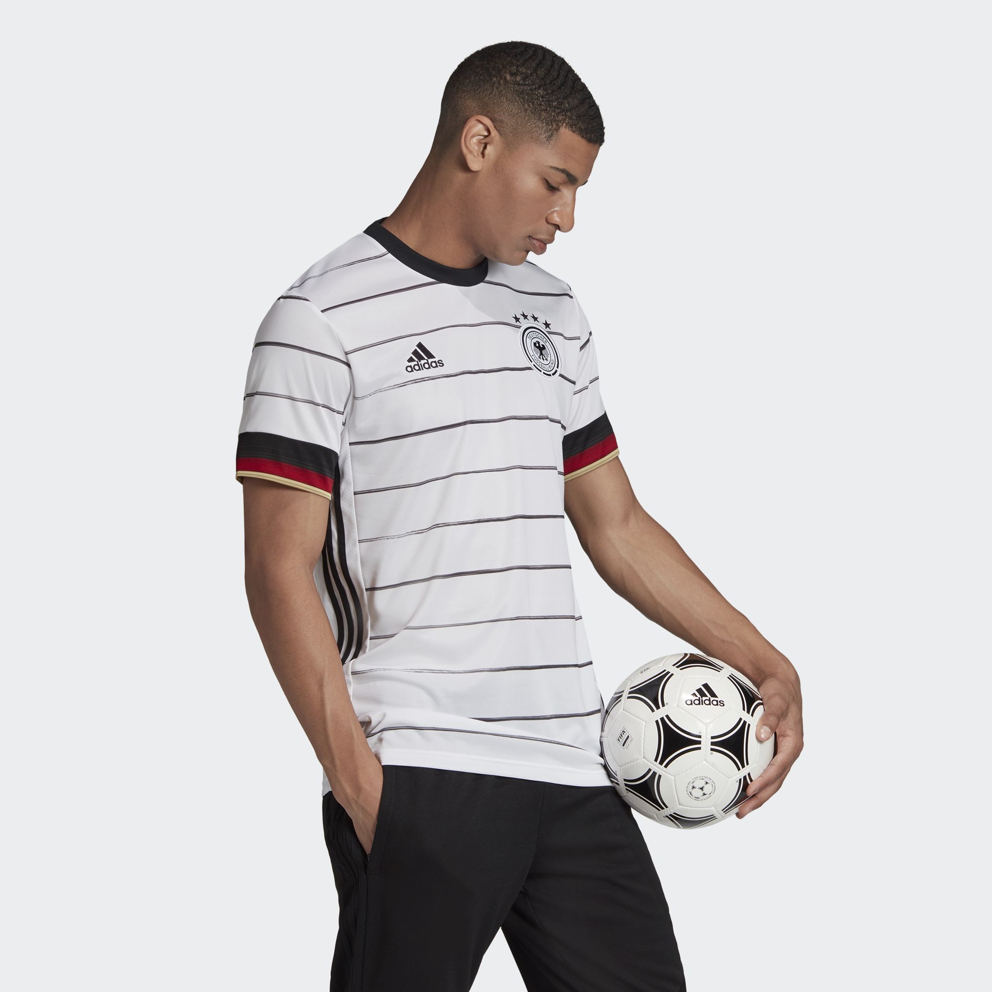 [Mã WABRD7 giảm 150K đơn 1 Triệu] Áo thi đấu adidas FOOTBALL/SOCCER sân nhà đội Đức Nam Màu trắng EH6105