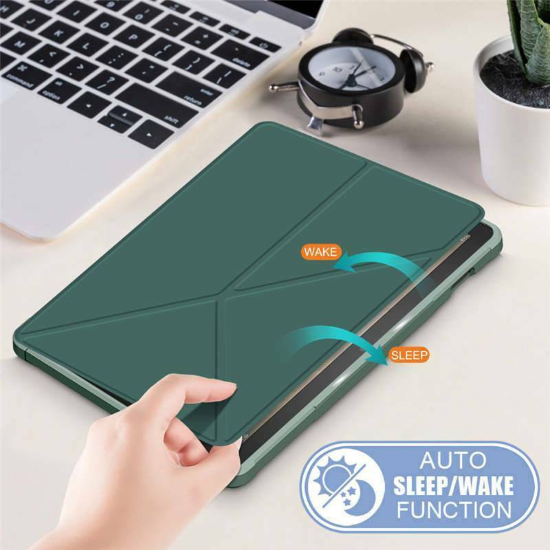 Bao da máy tính bảng nắp gập chống sốc thông minh cho Amazon Kindle Fire Hd 10 Plus 2021 11th 10.1"