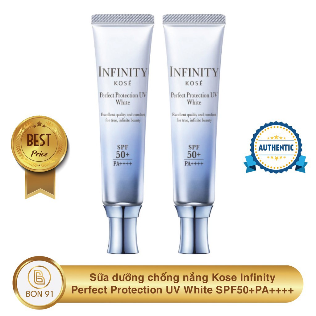 Nhũ Tương Chống Nắng Vật Lý Cao Cấp Nhật Bản Kosé Infinity Spf50+/Pa+++ 30g