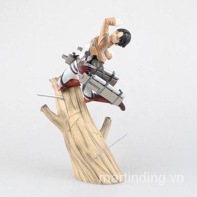 Attack on Titan wiselive er Heichou Trunk Posture Fighting Version Scene Gift Hand Model Decoration