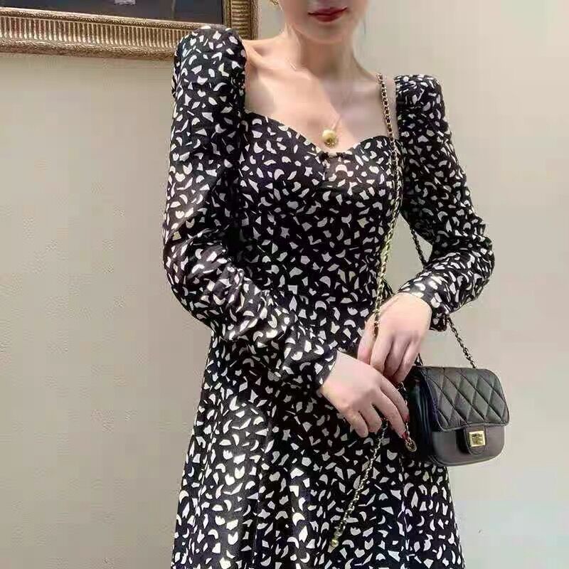 Váy hoa váy dự tiệc váy midi váy mùa hè váy đi biển lễ phục cưới chiếc đầm màu đen váy cưới áo dài tay váy hàn quốc