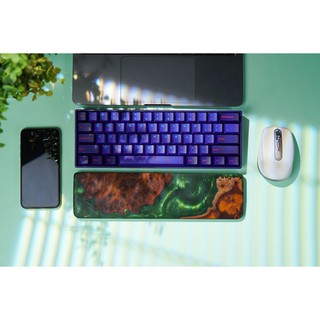 Kê tay gỗ Nu Resin HyperWork Green