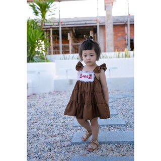 ĐẦM SMOCK GẤU ABC
