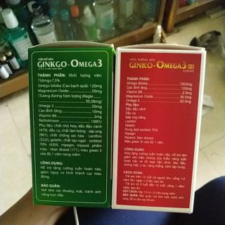 Viên bổ não Ginkgo Omega3 120