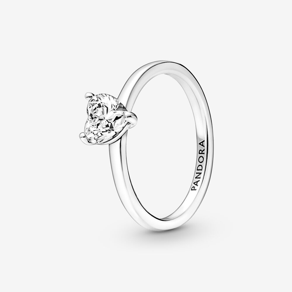 Nhẫn Trái Tim Lấp Lánh Quà Tặng Valentine