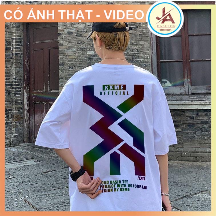 Áo Thun, phông Phản Quang  form rộng Tay Lỡ UNISEX XXME JASHOP